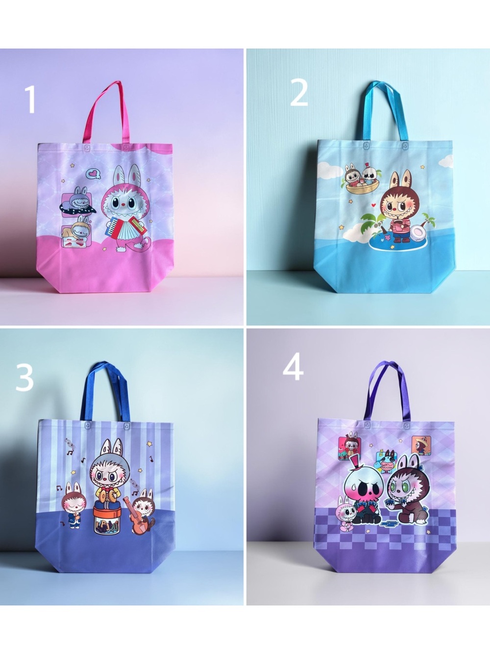 Large Labubu Tote Bags (Pick 1)